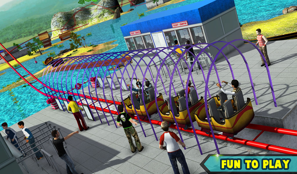 Theme Park Roller Coaster Ride - App on Amazon Appstore