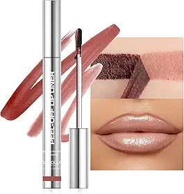 Lip Stain Peel Off, Red Lip Liner Stain Peel Off Tattoo Matte Lip-Ton, de longa duração, impermeável, à prova de transferência, hidratante, fácil de usar, cor altamente pigmentada para todos