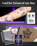 Phomemo Thermocopieur Tatouage TP31, Imprimante Stencil Tatouage Imprimante de Tatouage Portable, Transfert Tatouage Machine Copieur avec 30 Feuilles Papier Transfert Compatible avec iOS, Android - 3