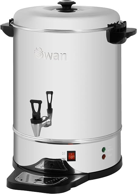 Swan SWU30LN 30l Tea Urn, Stainless Steel
