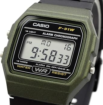 Casio Casio Quartz Watch F-91 Unisex Cheap Casio Parallel Import, Waterproof