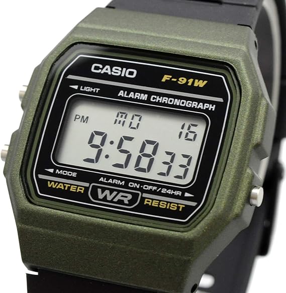 Casio Casio Quartz Watch F-91 Unisex Cheap Casio Parallel Import, Waterproof