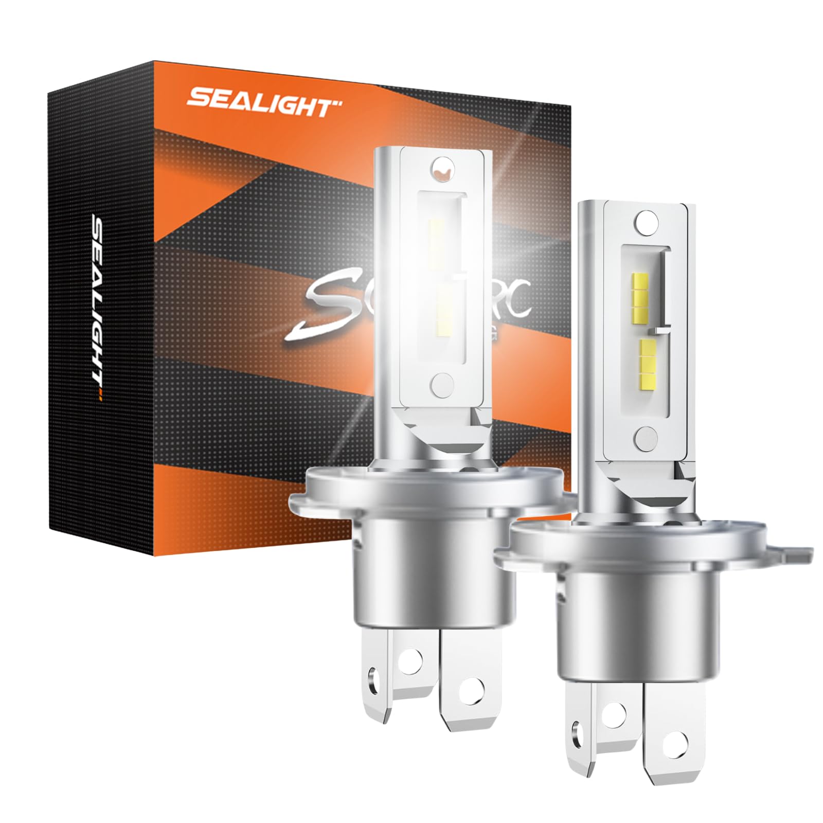 Photo 1 of ***SEE NOTES***SEALIGHT H4 Bulbs HB2 Fog Light Bulbs, Only for fog light use, Pack of 2