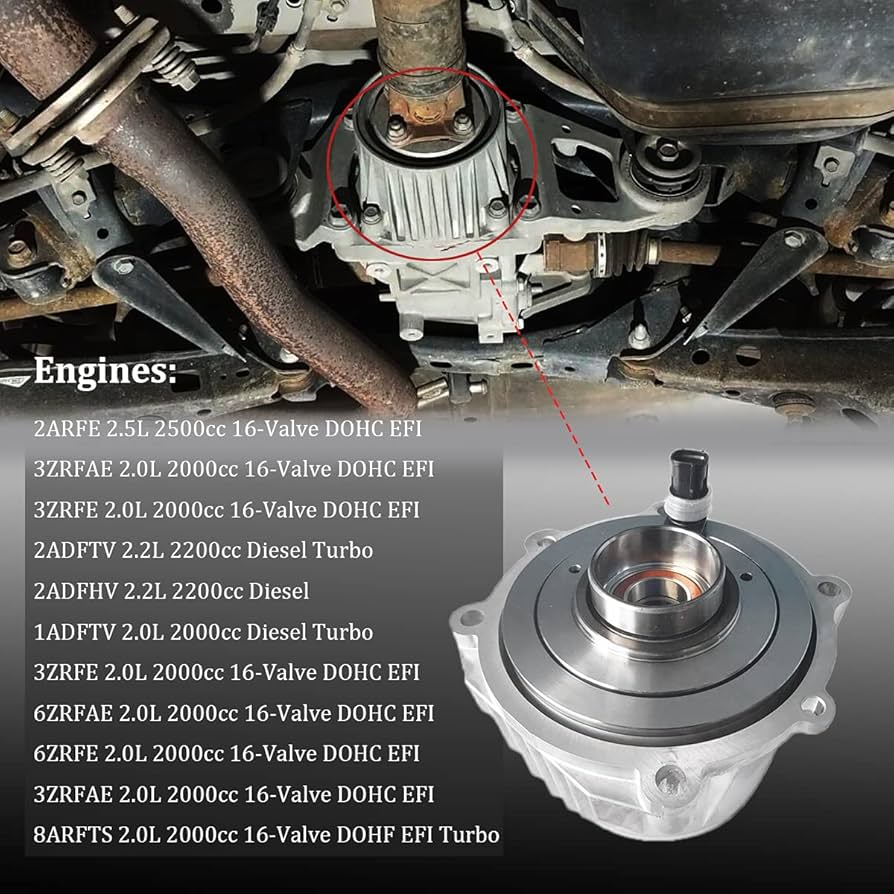 Rav4 Transfer Case Fluid Leak AWD Leaking Gear Oil From