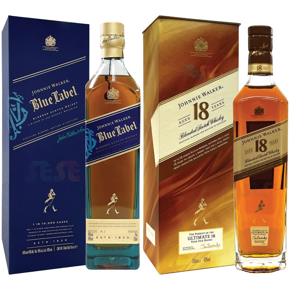 Amazon.co.jp: [正規品] ジョニーウォーカー プレミアム 2本セット