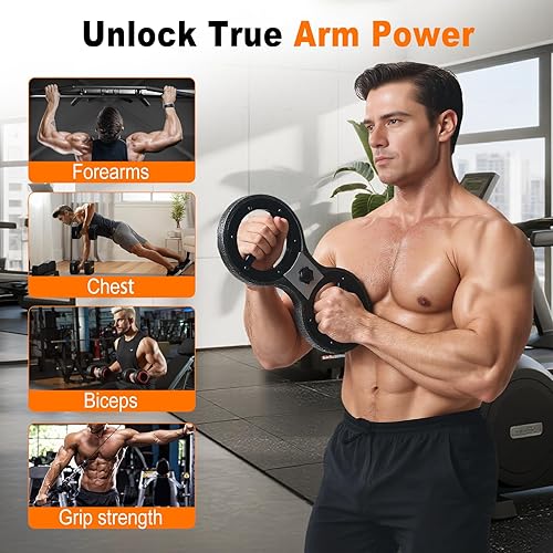 Vista 2 de HOTWAVE Burn Machine Arm Workout, Spinning Rotator Shoulder Burn Machine - 360 Degree Rotating Burn Machine Arm Workout Equipment Machine for