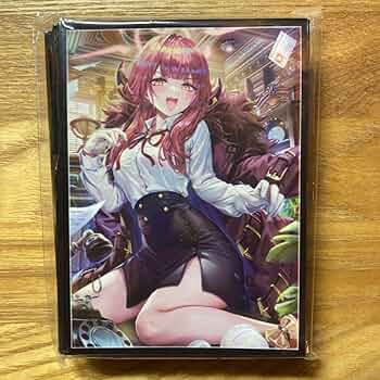 ミッドナイトブルー　ブルーアーカイブ　ドレス陸八魔アル　スリーブプレイマット ミッドナイトブルー ブルーアーカイブ ドレス陸八魔アル