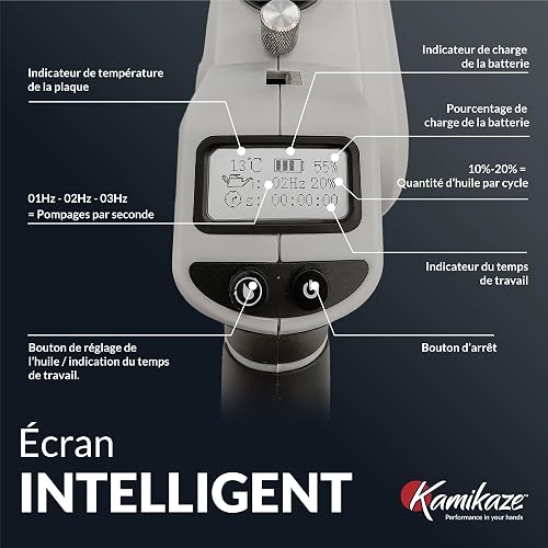 Tronçonneuse électrique KAMIKAZE KVS 8000 21V, 8 pouces, 300W, tronçonneuse électrique sans fil rechargeable avec lumière LED, travail continue - 4