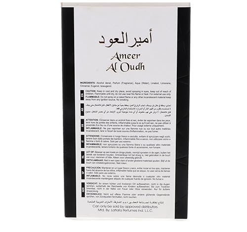 Miniatura 4 de SPEC - Perfume para hombre Ameer Al Oud Intense - Perfume de larga duración, 3.4 fl oz (paquete de 1)