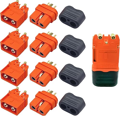 Miniatura 6 de 5 pares Amass XT60EW-M XT60W-F montable XT60E macho hembra conector enchufe para RC Drone aviones FPV Racing Drone