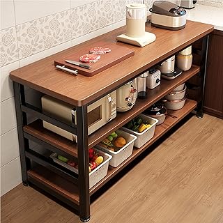 Beauenty 80cm Kitchen Island with Storage