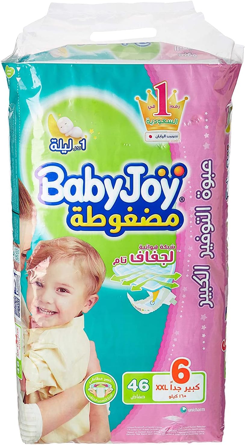 BABY JOY Diapers Size 7 +18kg Giant Pack 42pcs Buy Online at Best