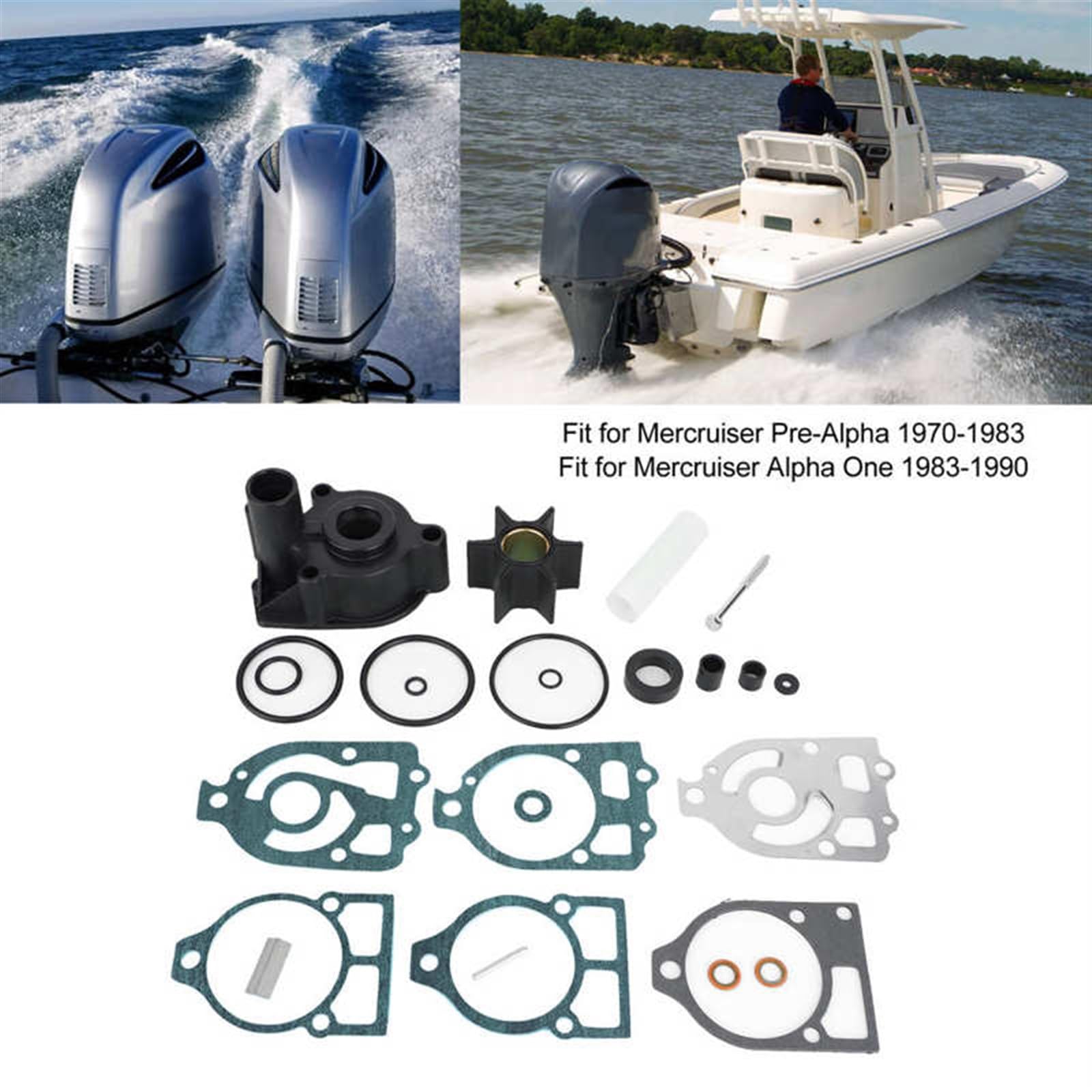 Kit di riparazione girante pompa acqua fuoribordo