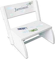 Vista 1 de My Bambino Taburete de avión personalizado para niños y niños pequeños