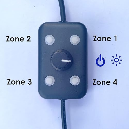 Miniatura 7 de UPWTKIM Iluminación de anillo LED de microscopio de luz, temperatura de color USB ajustable 144 LED anillo de luz para industria electrónica