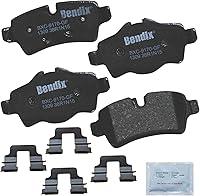 Vista 36 de Bendix Priority1 CFC154 - Juego de pastillas de freno de disco para Avanti II, Century, LeSabre, Regal, Riviera, chasis comercial, DeVille