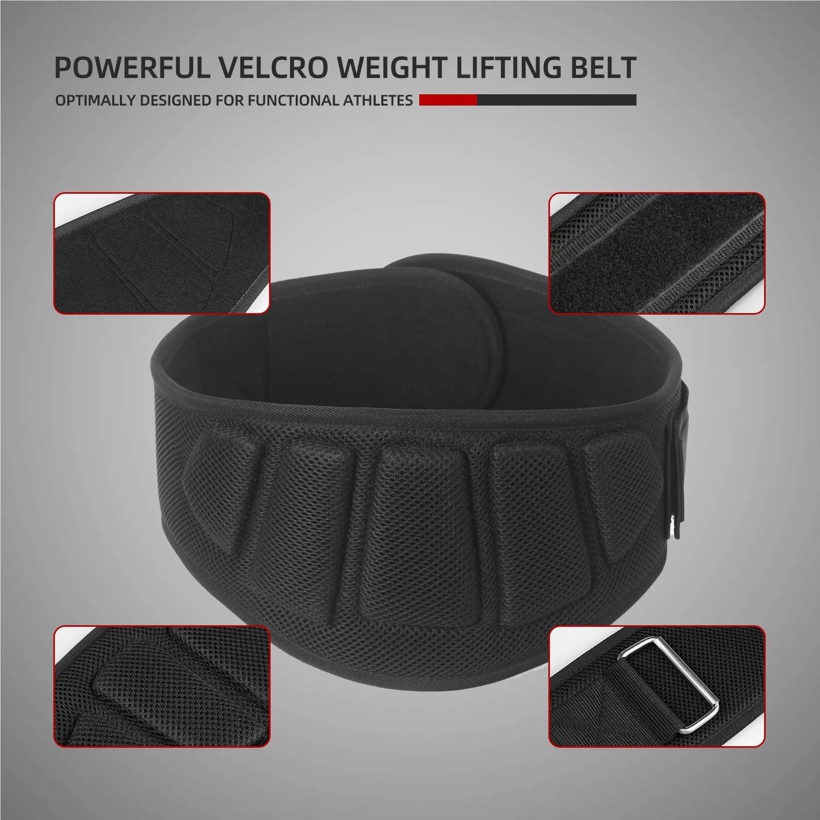 Gewichthebergürtel 1PC Gewichthebergürtel Rückenstützgürtel Männer Taillenschutz Fitnesstraining Orthopädie Schutz Wirbelsäule Rückenstütze