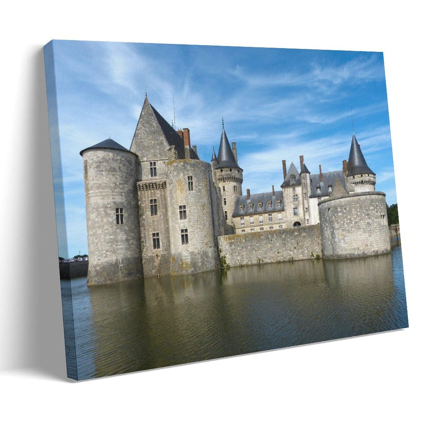 Generisch Chateau in The Loire Póster Escénico, Pósteres Modernos, Impresiones Decorativas, Decoraciones de Pared Estéticas, Decoraciones de Pared Para La Sala, Impresiones Artísticas, Pinturas en