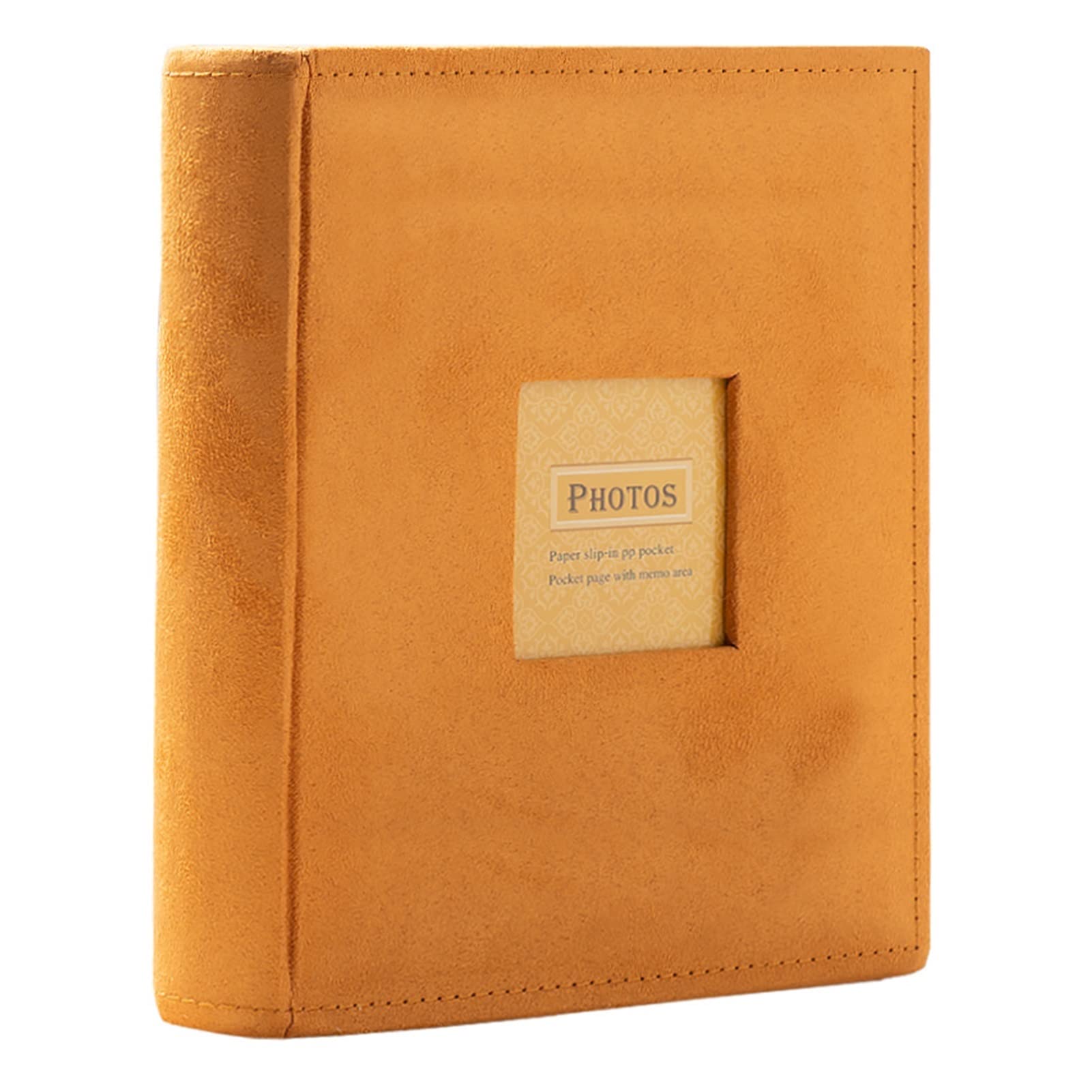 Album Photo DIY Album Photo Scrapbook Photo Album 50 Pages 300 Photos 300 Photos Référencier Croissance de l'album Flanel Cover Memory Notebook Album Photo Scrapbooking (Color : Oranje)