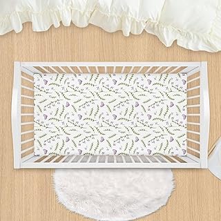 ZYHJJ Custom Fitted Crib Sheets - Personalized Crib Sheets -