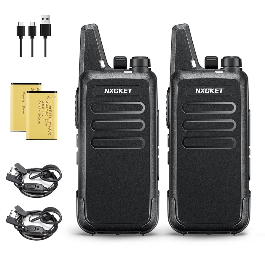 NXGKET Walkie Talkies for Adults Long Range, Rechargeable 2