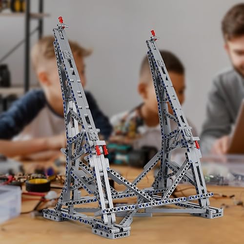 Miniatura 6 de Kyglaring Soporte de exhibición vertical para Lego Ultimate Millennium Falcon 75192, juego de modelos de bloques de construcción, kit de