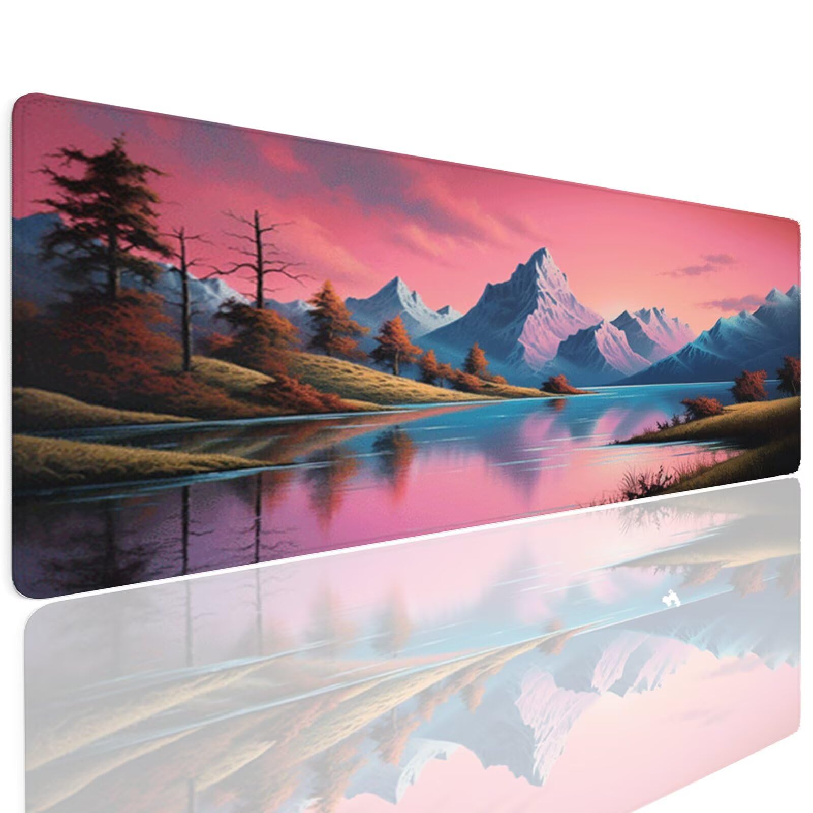 Podkładka pod mysz do gier XXL 1200 x 600 x 4 mm duża podkładka pod mysz do gier podkładka pod mysz dla graczy antypoślizgowa wodoodporna mata pod mysz akcesoria biurowe do komputera, komputera, gier