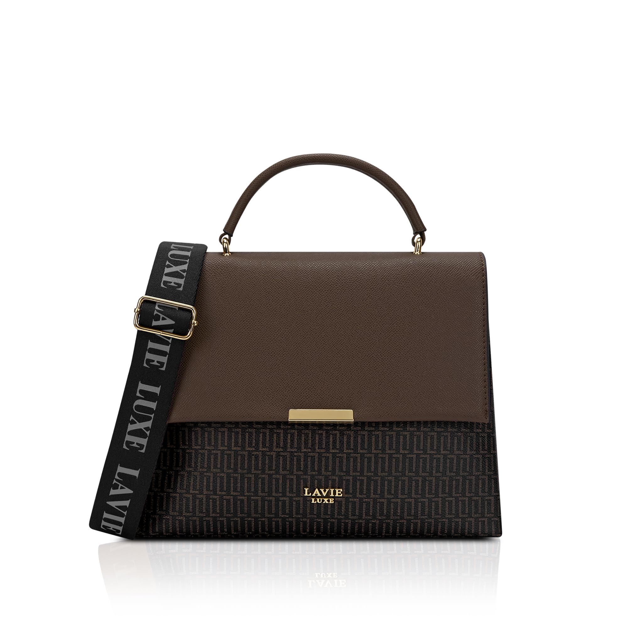 Women's Mono Marsh25 Monogram Print Satchel Bag for Women | Satchel Handbag for Work | Ladies purse | Stylish Shoulder Bag | Gift For Ladies-image-21