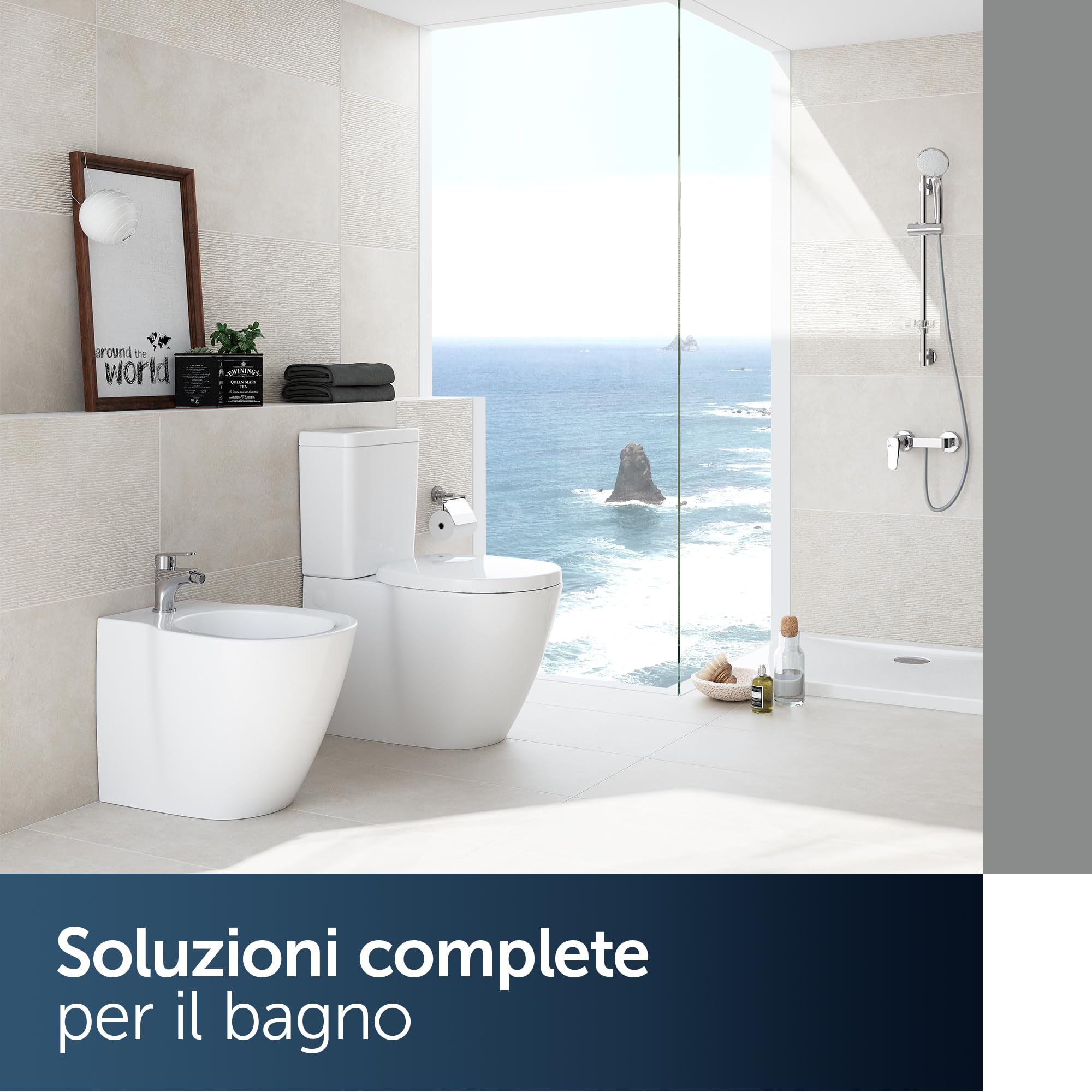 Sedile WC Ideal Standard E772301 Original Connect, piatto, bianco