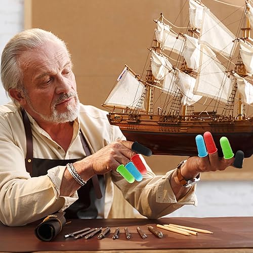 Miniatura 5 de 24 protectores de goma para dedos, protectores de dedos de silicona, almohadillas de pegamento caliente, protectores de dedos de goma para dedos,