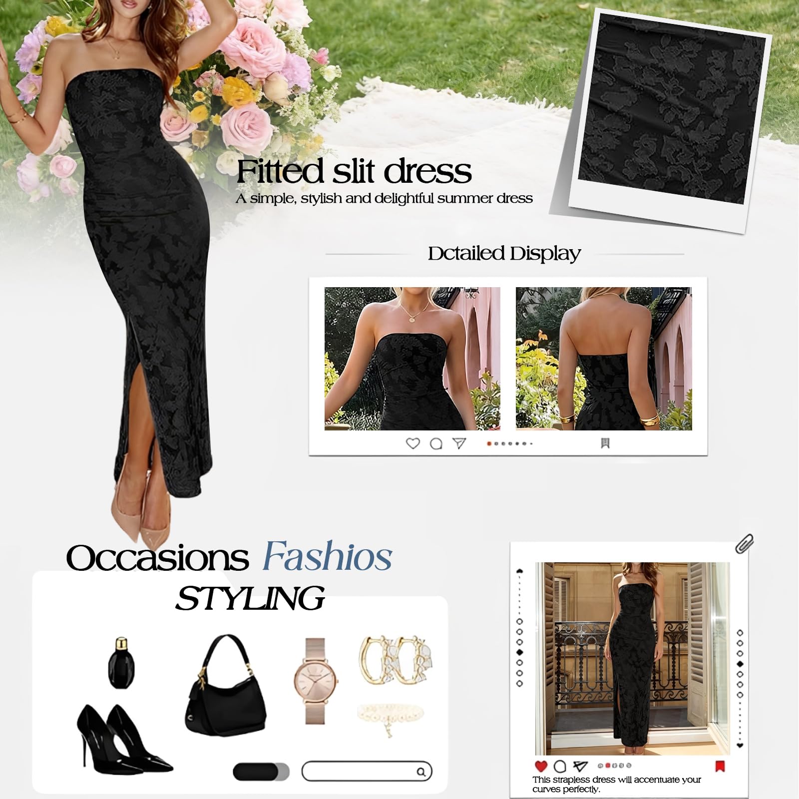 Vestito Maxi Lungo Donna Sexy Senza Maniche Vestiti Lunghi Aderente Bodycon Abito da Cocktail Spacco Tubo Top Club Abiti da Festa