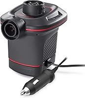 Vista 8 de INTEX Bomba de aire eléctrica QuickFill: infla y desinfla colchones de aire, kayaks inflables, botes, juguetes