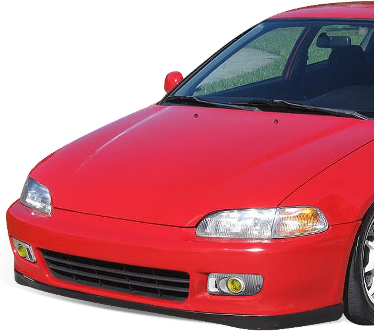 DNA MOTORING FL-HC922-AM Front Bumper Fog Light Driver & Passenger Side Enhance visibility [Compatible with 92-95 Honda Civic Coupe/Hatchback]