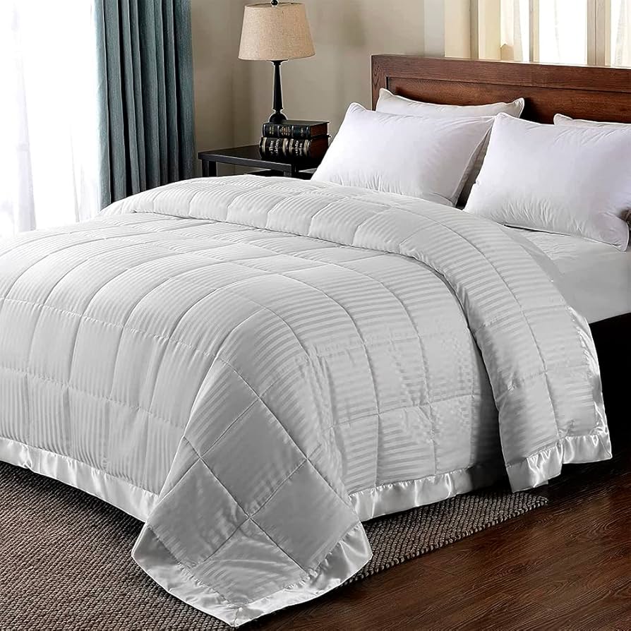 ブランケット ホワイト2枚セット Sleep】くしゅくしゅ 2点セット（セミダブル）(寝具セット