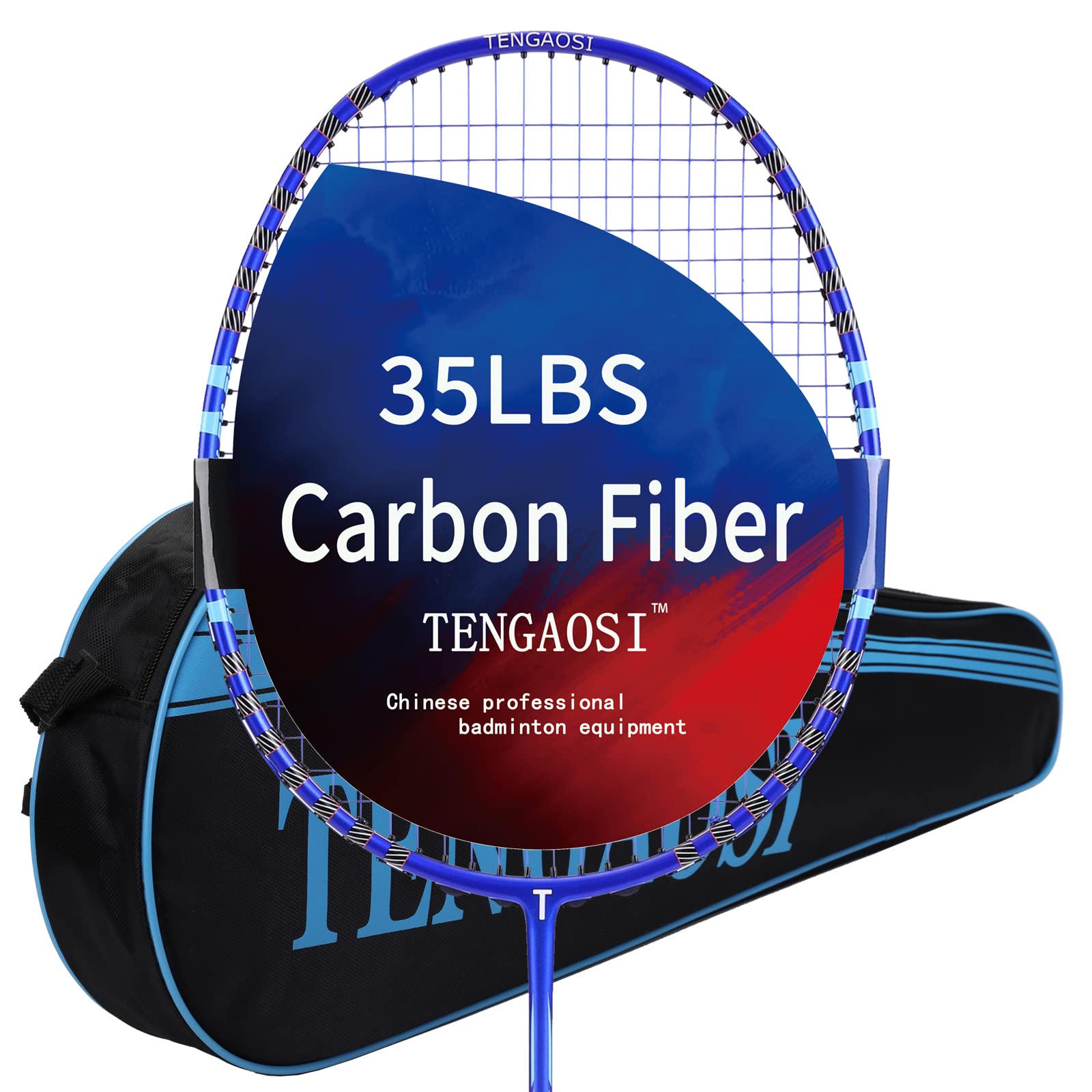 TENGAOSI Graphite Professional Badminton Racket for Youth,Super Light