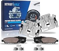 Vista 14 de Detroit Axle - Kit de freno delantero para Ford F-150 2010-2011, Ford Expedition Lincoln Navigator 2010-2021, repuesto de pastillas de freno