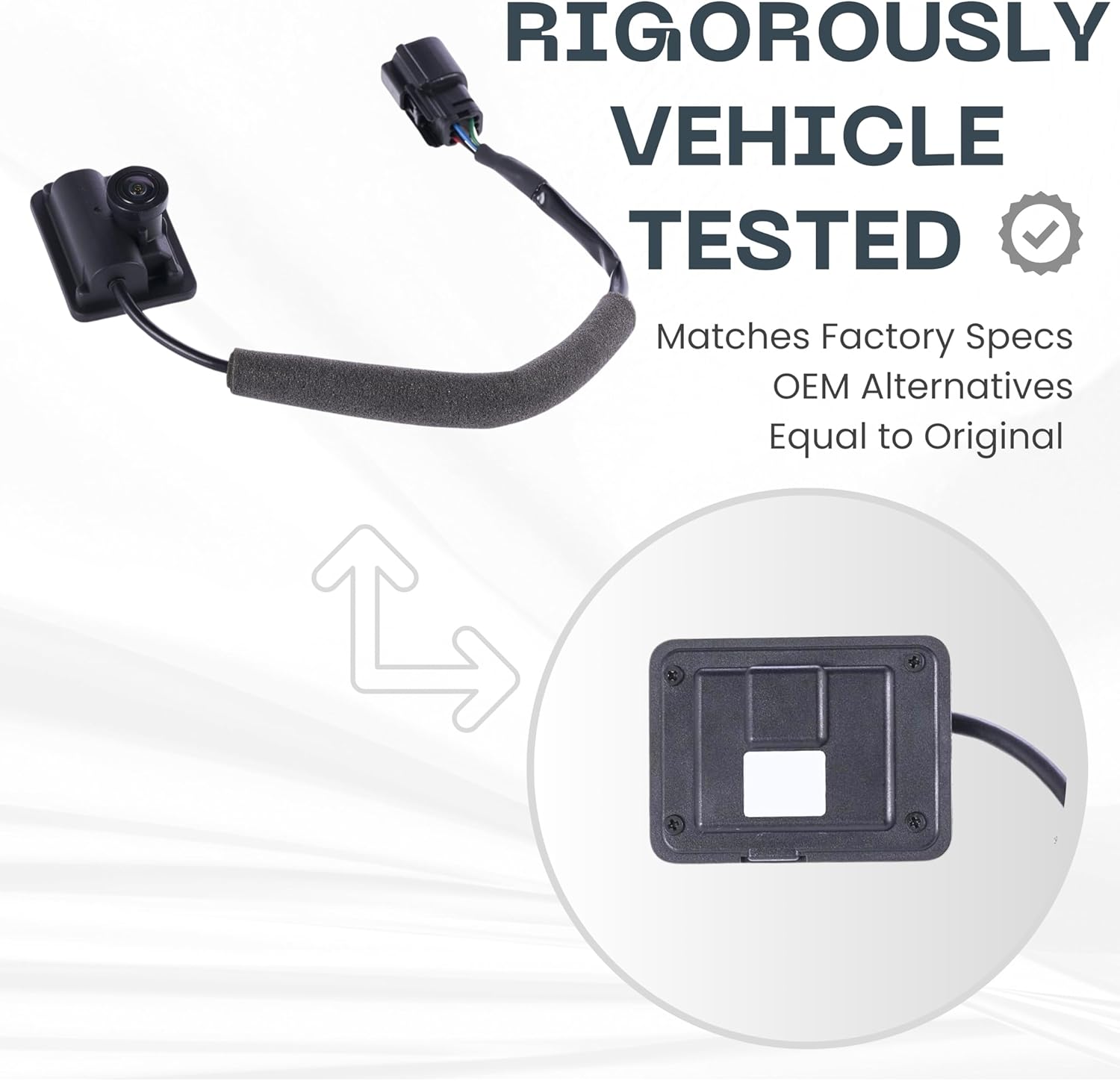 Backup Camera Replaces for 2008-2014 Lincoln Navigator | 2008 Ford Expedition OE Part # 9L7Z-19G490-B