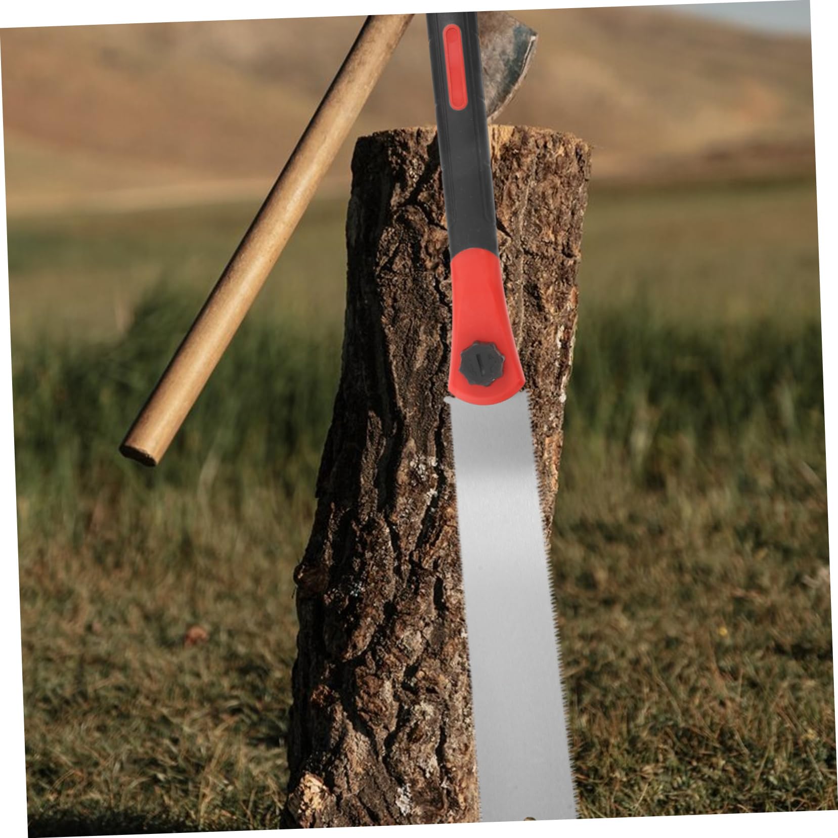 Housoutil Seghetto Giapponese Doppio Filo per Legno, Taglio di Precisione, Denti Fini, Impugnatura Pp, Lama Sk5, per Falegnameria e Lavori Manuali