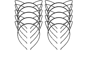 Vibrant Plastic Cat Ear Headband