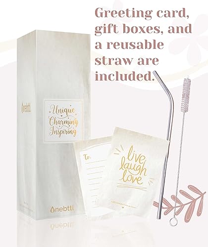 Miniatura 6 de Onebttl Regalos de asistente médico para Wowen, regalos para MA en cumpleaños y Navidad, vaso aislado de acero inoxidable de 20 onzas, purpurina