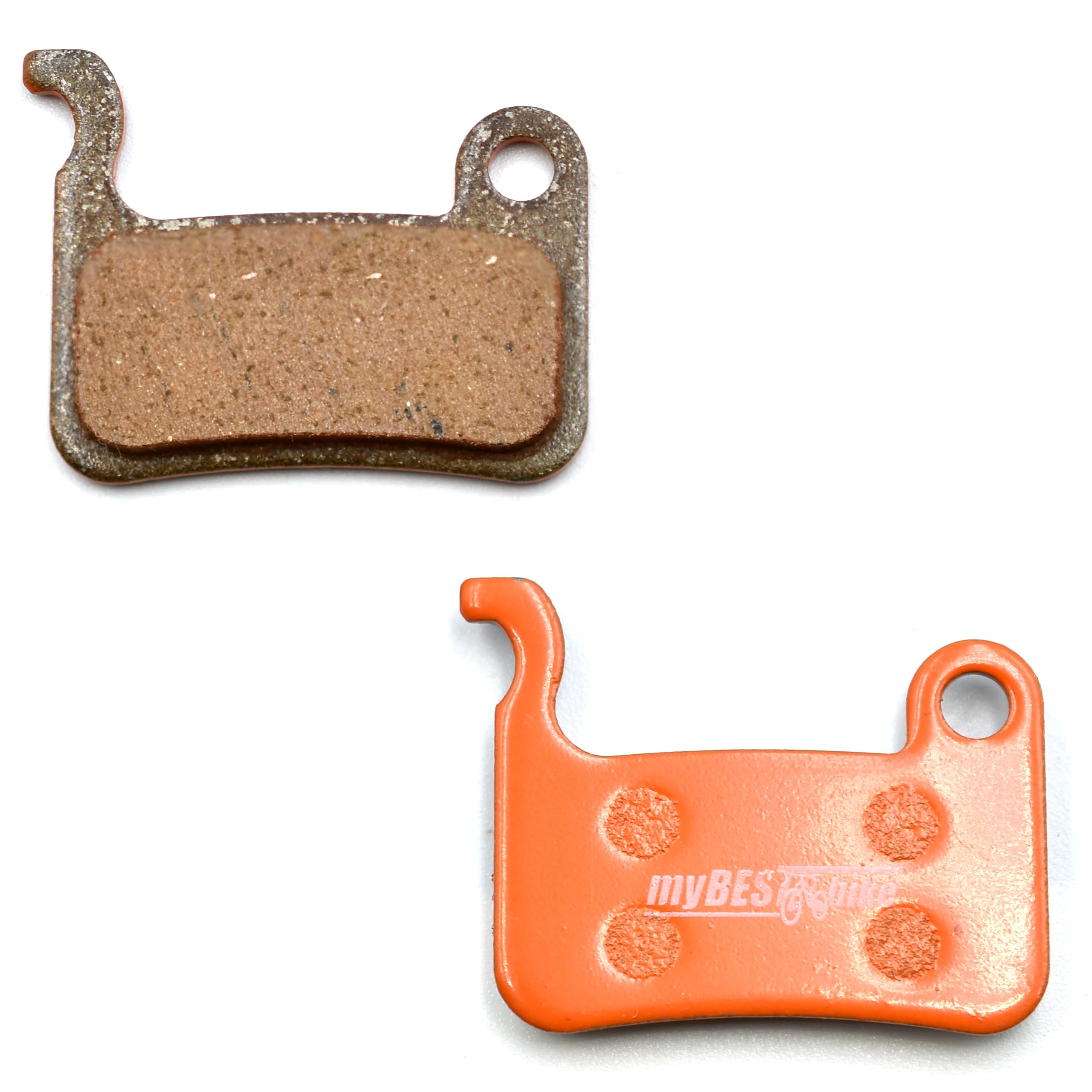 4 Paires De Plaquettes De Frein Semi-Métalliques MyBESTbike - Compatibles Shimano Deore XT XTR LX SLX Pour Vélo