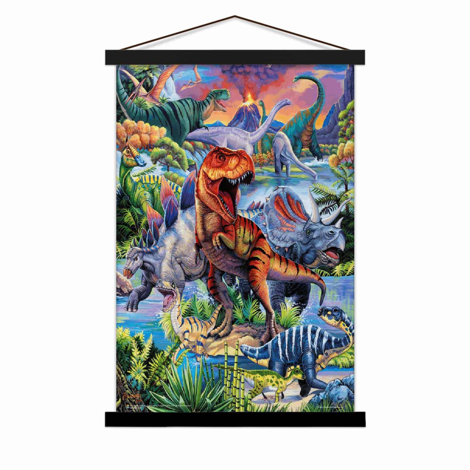 Amazon.com: Scorpio Posters Dinosaurs by Jenny Newland Mini Poster