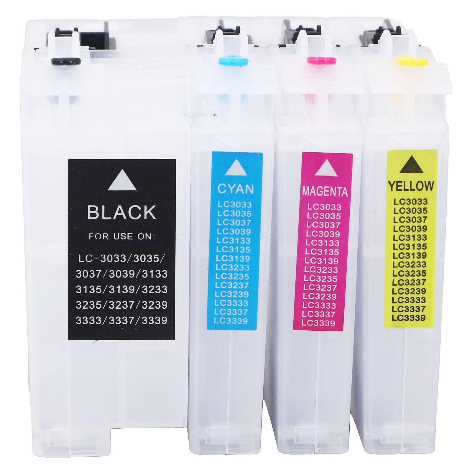 Ink Cartridge Black Blue Red Yellow Ink Cartridges Replacement Refill
