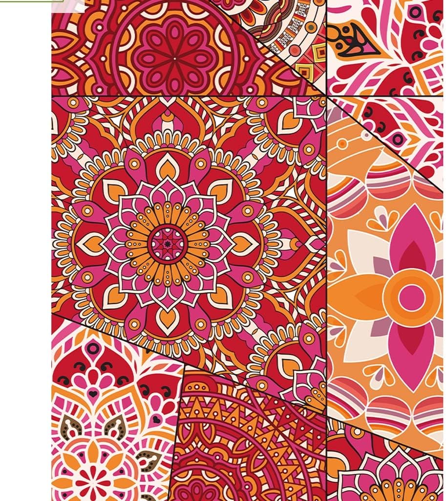 Bohemian Privacy Decals Room Decoration Window Glass Stickers Door Self-Adhesive