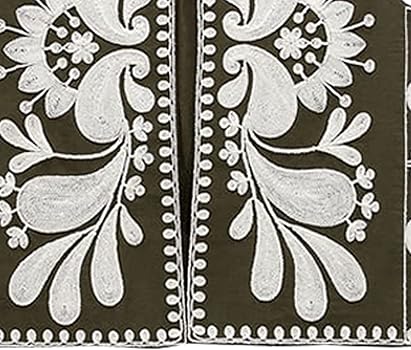 Embroidery Vest For Women Floral Vintage Boho Waistcoat Sleeveless