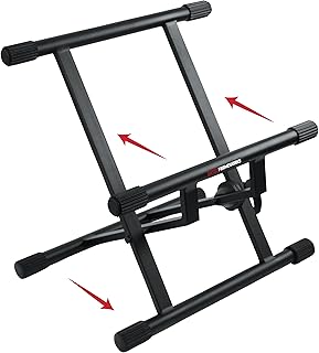 Gator Frameworks Adjustable Guitar Amp Stand, Fits Most Combo Amplifiers (GFW-GTR-AMP)