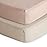 mushie Extra Soft Muslin Fitted Crib Sheet 2-Pack | 192 Thread Count | 28x 52 (Blush/Fog)