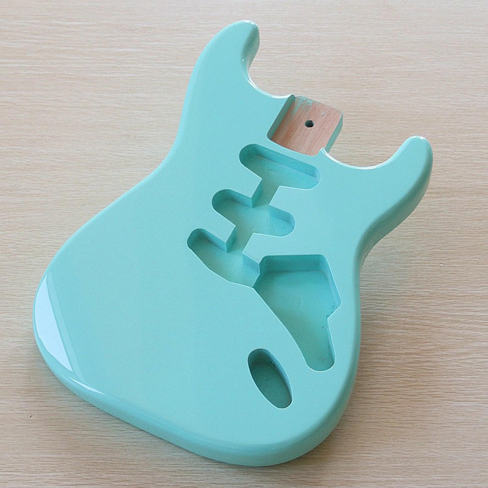 Generic Gitarrenkorpus Aus Holz, Glatte Oberfläche, Spielzubehör, Stilvoller DIY Ersatz