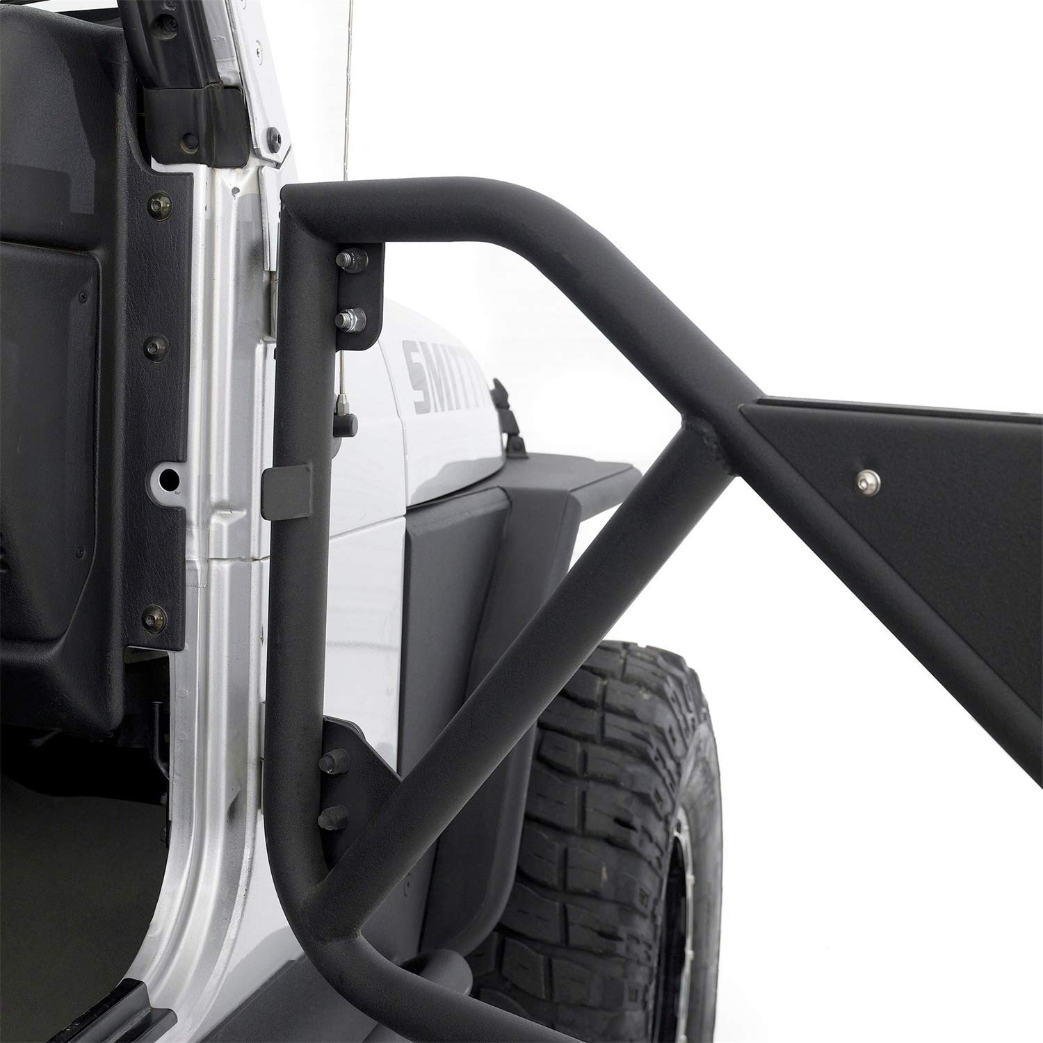 Amazon.com: Smittybilt 76793 SRC Tubular Front Doors, 97-06 TJ