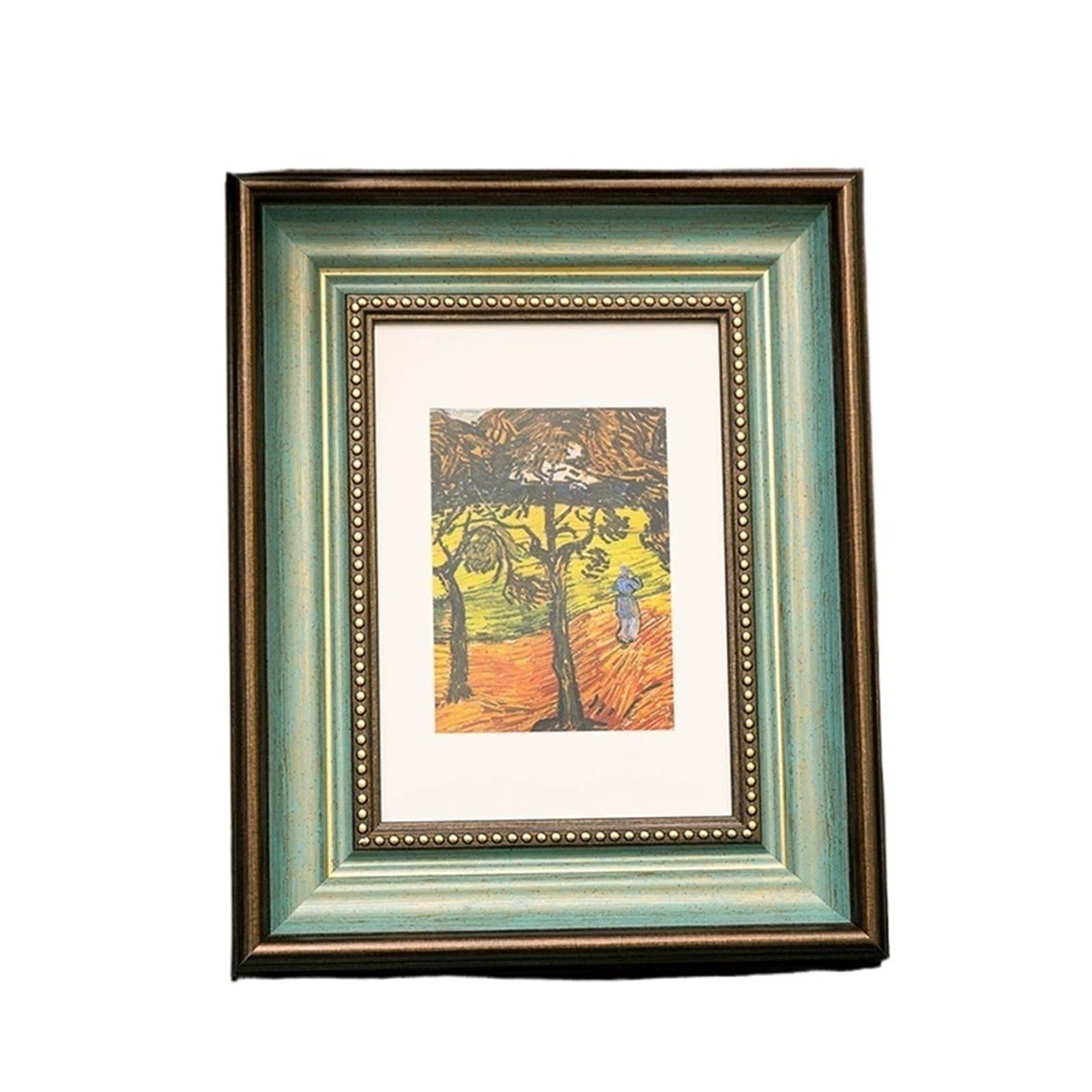 Wooden Photo Frames Can Be Used As Wall Mounts Or Desktop Keepsake Gifts(Blue,12-inch [25.3 * 30.3])